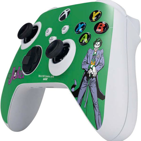 DC Comics The Joker Classic Art Pose Xbox Series S Controller Skin