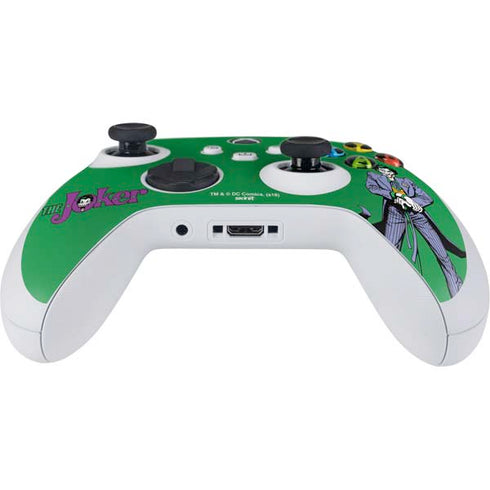DC Comics The Joker Classic Art Pose Xbox Series S Controller Skin