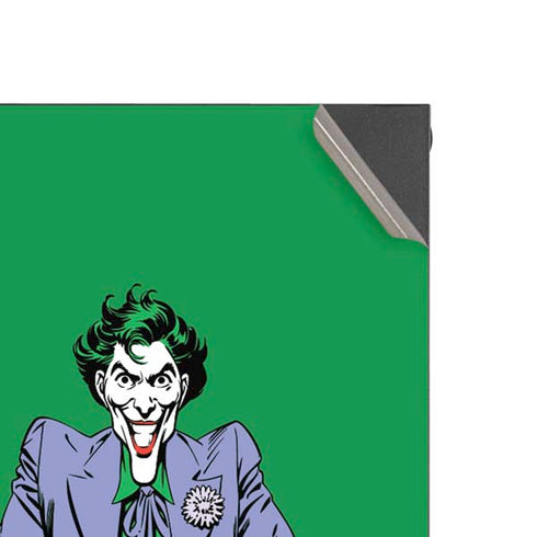DC Comics The Joker Classic Art Pose Xbox Series X Console Skin