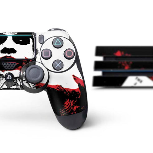 DC Comics The Joker Dark Knight Poster Art PS4 Pro Bundle Skin