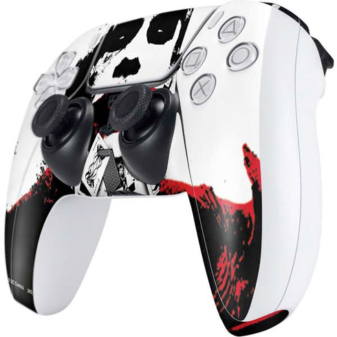 DC Comics The Joker Dark Knight Poster Art PS5 Controller Skin