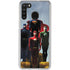 Justice League Standing Pose Team Galaxy A21 Clear Case
