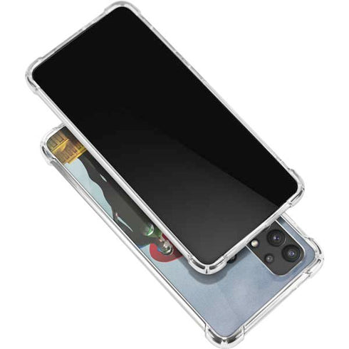 Justice League Standing Pose Team Galaxy A32 5G Clear Case