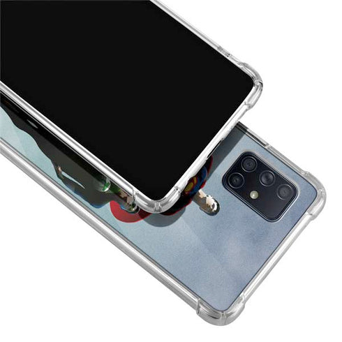 Justice League Standing Pose Team Galaxy A51 5G Clear Case