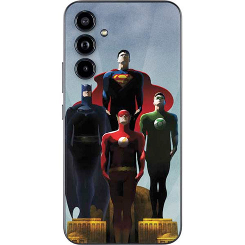 Justice League Standing Pose Team Galaxy A54 5G Skin