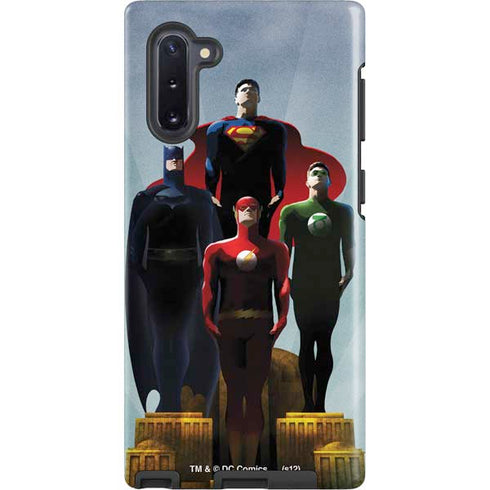 Justice League Standing Pose Team Galaxy Note 10 Pro Case