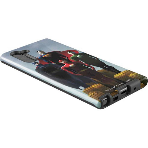 Justice League Standing Pose Team Galaxy Note 10 Pro Case