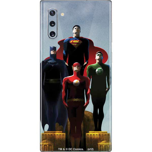 Justice League Standing Pose Team Galaxy Note 10 Skin