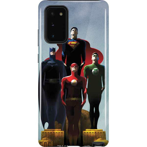 Justice League Standing Pose Team Galaxy Note20 5G Pro Case