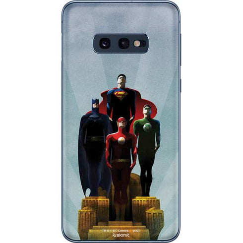 Justice League Standing Pose Team Galaxy S10e Skin
