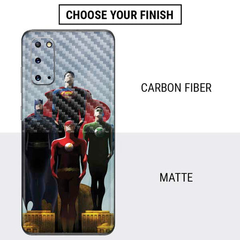 Justice League Standing Pose Team Galaxy S20 Skin