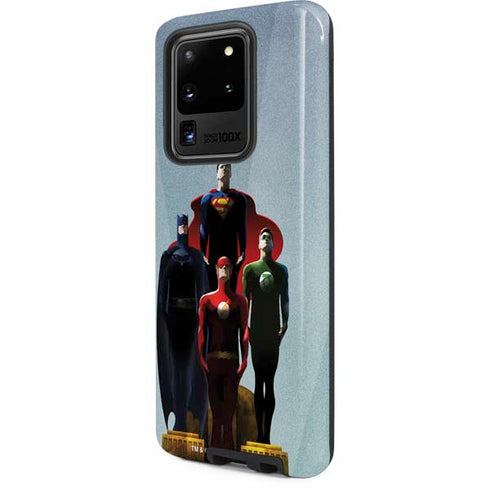 Justice League Standing Pose Team Galaxy S20 Ultra 5G Pro Case
