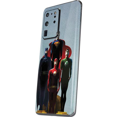 Justice League Standing Pose Team Galaxy S20 Ultra 5G Skin