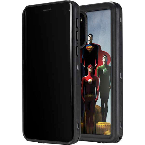 Justice League Standing Pose Team Galaxy S20 Waterproof Case