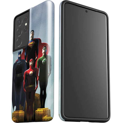 Justice League Standing Pose Team Galaxy S21 Ultra 5G Pro Case