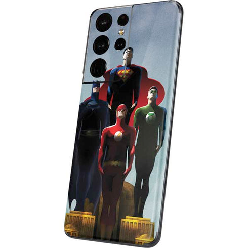 Justice League Standing Pose Team Galaxy S21 Ultra 5G Skin
