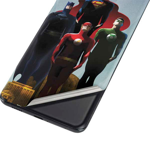 Justice League Standing Pose Team Galaxy S21 Ultra 5G Skin