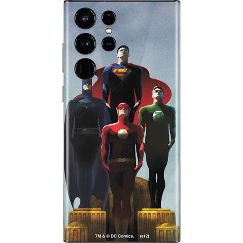 Justice League Standing Pose Team Galaxy S22 Ultra Skin