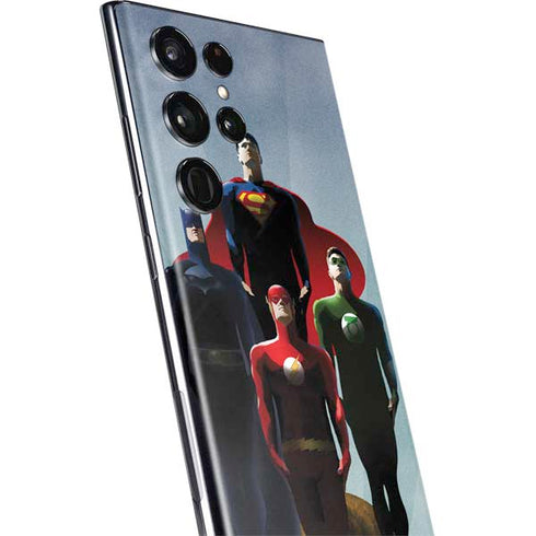 Justice League Standing Pose Team Galaxy S22 Ultra Skin