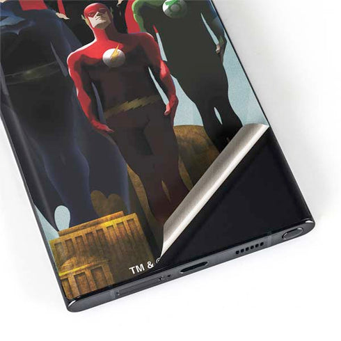 Justice League Standing Pose Team Galaxy S22 Ultra Skin