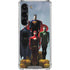 Justice League Standing Pose Team Galaxy S23 Clear Case