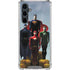 Justice League Standing Pose Team Galaxy S23 FE Clear Case