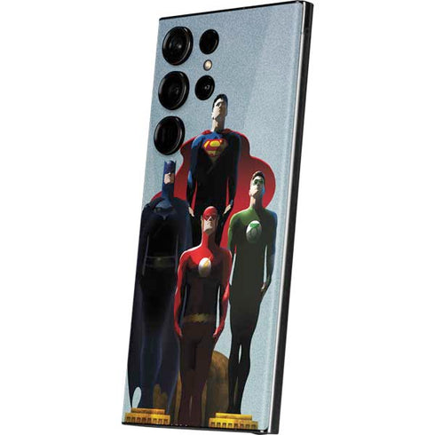 Justice League Standing Pose Team Galaxy S23 Ultra Skin