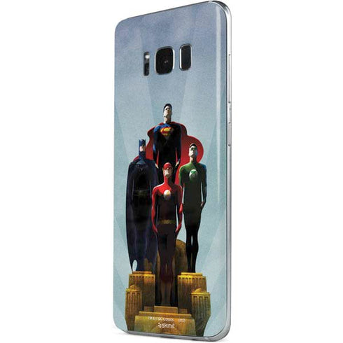 Justice League Standing Pose Team Galaxy S8 Skin