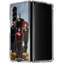 Justice League Standing Pose Team Galaxy Z Fold4 5G Clear Case