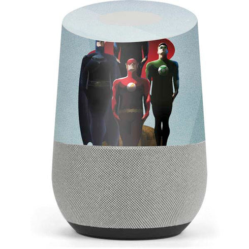 Justice League Standing Pose Team Google Home Skin