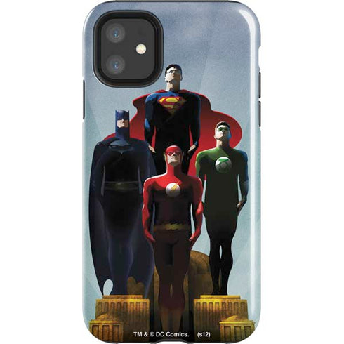 Justice League Standing Pose Team iPhone 11 Impact Case