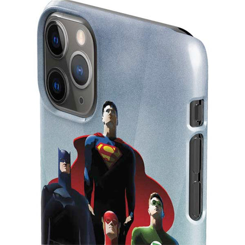 Justice League Standing Pose Team iPhone 11 Pro Max Lite Case