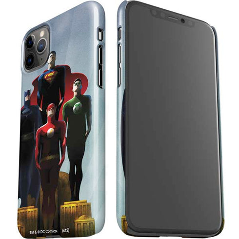 Justice League Standing Pose Team iPhone 11 Pro Max Lite Case