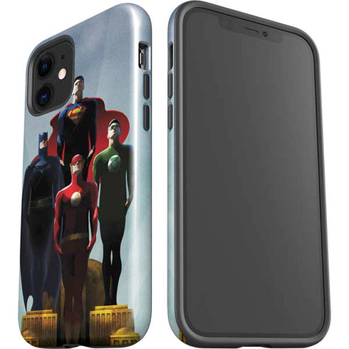 Justice League Standing Pose Team iPhone 12 Impact Case