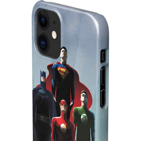 Justice League Standing Pose Team iPhone 12 Mini Lite Case