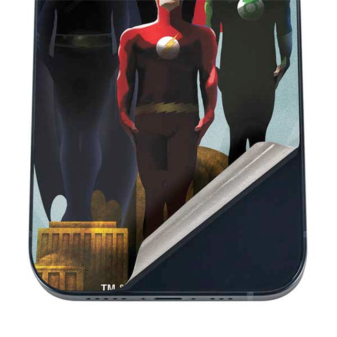 Justice League Standing Pose Team iPhone 12 Mini Skin