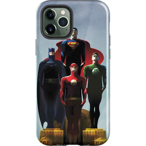 Justice League Standing Pose Team iPhone 12 Pro Impact Case