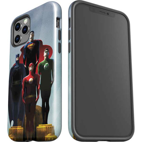 Justice League Standing Pose Team iPhone 12 Pro Impact Case