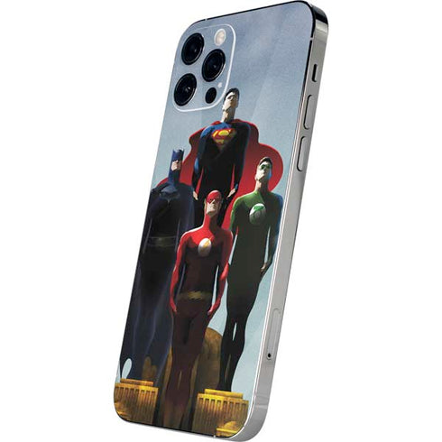 Justice League Standing Pose Team iPhone 12 Pro Skin