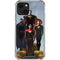 Justice League Standing Pose Team iPhone 13 Mini Clear Case