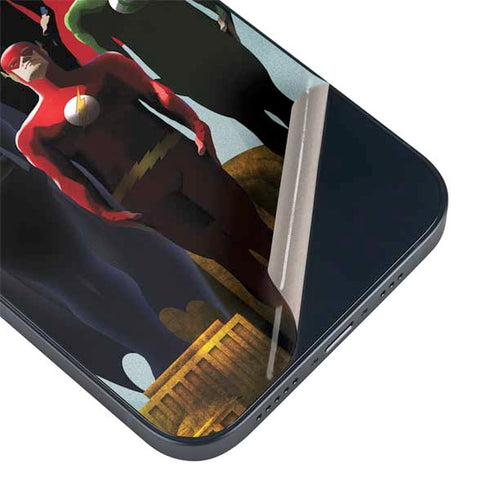 Justice League Standing Pose Team iPhone 13 Mini Skin