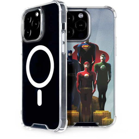 Justice League Standing Pose Team iPhone 13 Pro Max MagSafe Case