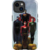 Justice League Standing Pose Team iPhone 14 Plus Impact Case