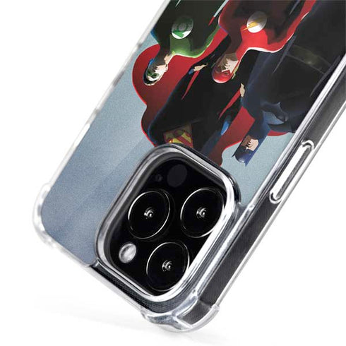 Justice League Standing Pose Team iPhone 15 Pro MagSafe Case