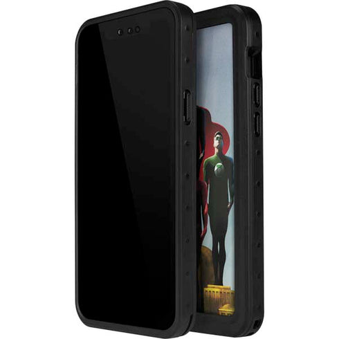 Justice League Standing Pose Team iPhone 14 Pro Max Waterproof Case