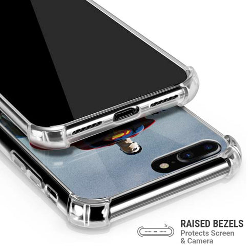 Justice League Standing Pose Team iPhone 7/8 Plus Clear Case