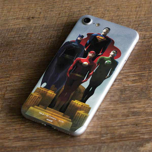 Justice League Standing Pose Team iPhone 7 Skin