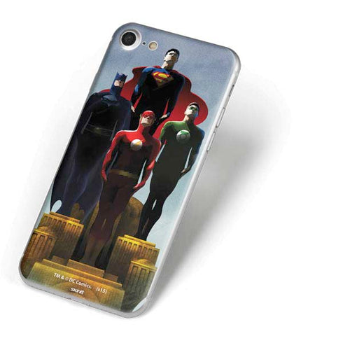 Justice League Standing Pose Team iPhone 8 Skin
