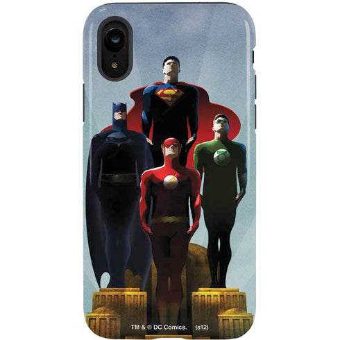 Justice League Standing Pose Team iPhone XR Pro Case