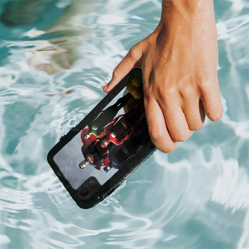 Justice League Standing Pose Team iPhone XR Waterproof Case